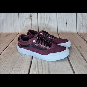 VANS Ultra Cush Lite 3D Chima Ferguson Pro 2 Men's Size 8 Maroon Skate Shoes